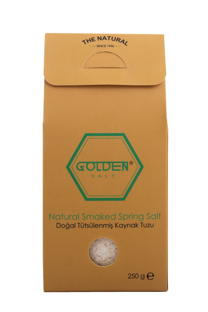 Tütsülenmiş Kaynak Tuzu (Smoked Spring Salt) 250 Gram (Lezzet Tuzu)